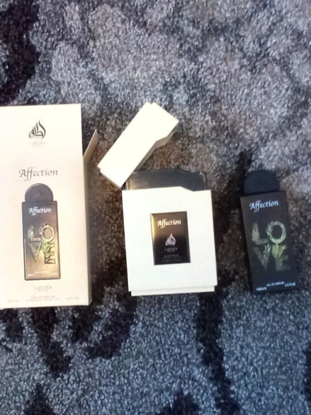 LOVE Lattafa pRiDe AFFECTION open box Arabian perfume UAE - Picture 1 of 3